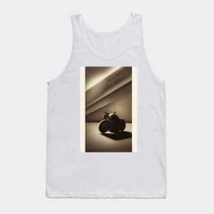 Moto chopper from the future №0016 Tank Top